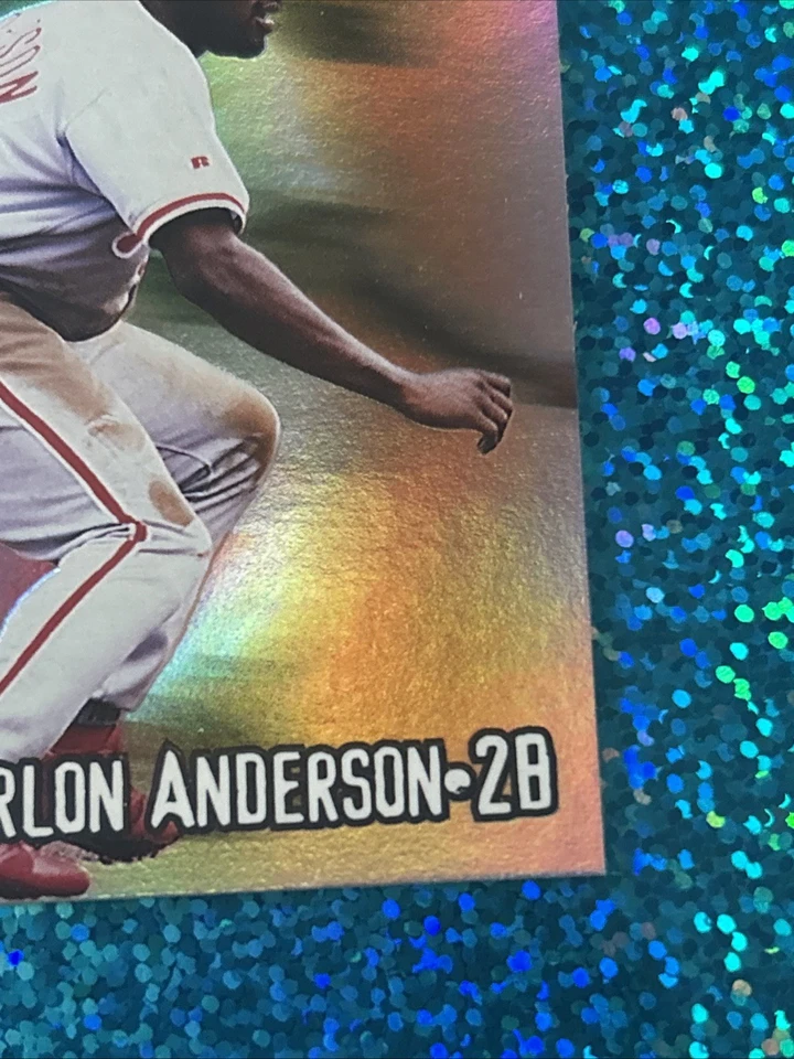 1999 Fleer Sports Illustrated MARLON ANDERSON -  Ones to Watch #2 of 15 RARE! - Image 4 of 4