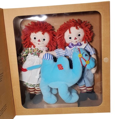 Dakin Raggedy Ann & Andy Storybook Friends Camel Wrinkled Knees Doll 1315/2500