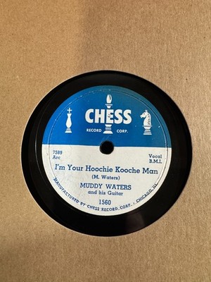 78Rpm, Blues, Muddy Waters 'I'm Your Hoochie Kooche Man' US Chess E!