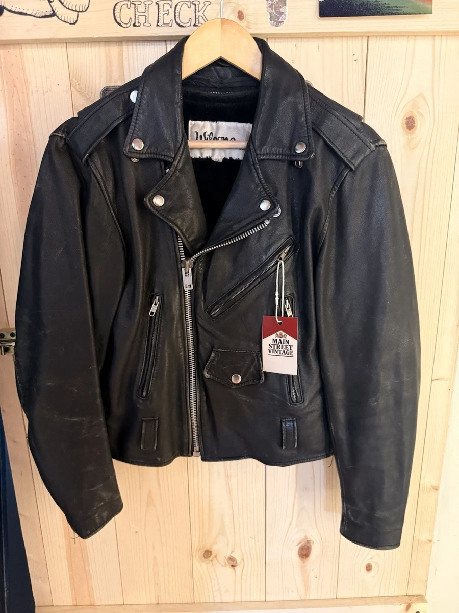 vintage leather jacket 38 products for sale | eBay