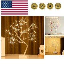 Energy-Efficient Fairy Light Tree - 108 LEDs, Bendable Design for Creative Decor