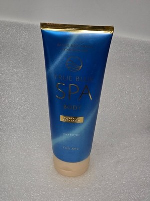 True Blue Spa Body Cream Shea Butter 8 Oz Bath & Body Works Super Rich Hydration