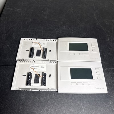 Savant SST-W100-00 Rev 08 Enabled Digital Thermostat Lot Of 2