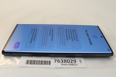 Samsung Galaxy S22 Ultra 5G 256GB Black - Unlocked AT&T T-Mobile Verizon 7638029