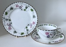 Vintage Shelley Violets Art Nouveau Tea Trio 10705