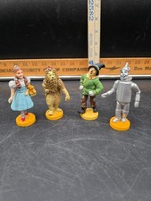 Vintage Lot of 4 Wizard of Oz 3.5" Figures Loews Ren Set.