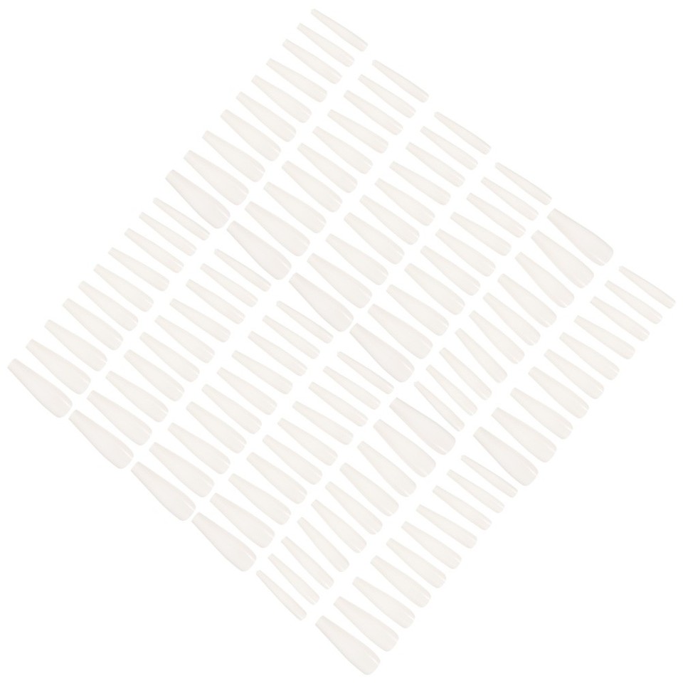 500Pcs Removable Long Fake Nail Art Stickers Decors Accessories for ...