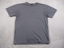 Filson Shirt Mens Small Gray Pocket Tee Crewneck Made In USA Workwear