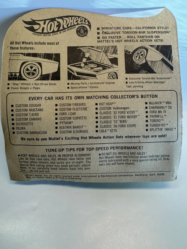  Hot Wheels Lotus Turbine 1969 - Grand Prix Spectraflame Aqua sin usar, en caja, blister original Foto 2 de 4