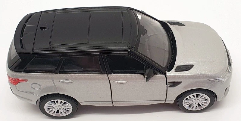 Tayumo escala 1/36 Pull Back & Go 36100016 - Range Rover Sport - Indus Silver Foto 4 de 4