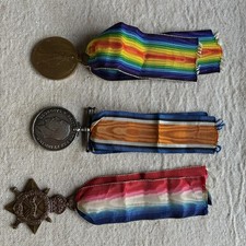 Named WW1 Trio 8781 AWO CL2 H Neivens Oxford Bucks LI 1914-15