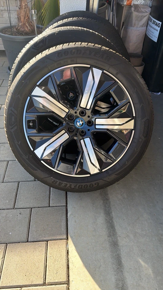Original BMW iX xDrive50,21Zoll Felgen 5A02654 Winterreifen 255 50R21 TOP - Bild 2 von 4