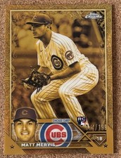 2023 Topps Gilded Collection Cast in Gold /199 Matt Mervis #160 Rookie RC