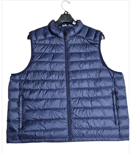 Gilet blu imbottito trapuntato Solaris taglia 3XT nuovo con etichette tasche fuori e dentro/FM - Foto 3 di 4