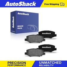 Rear Ceramic Brake Pad Set for Jeep, Wrangler 2007-2017, 4WD RWD V6 3.6L 3.8L