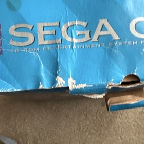 SEGA Genesis & SEGA-CD Console CD Player w/ Controller, for PARTS OR REPAIR