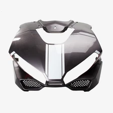 Headlight Panel Gunmetal Front Headlight Fairing ABS Scooter Screw-on Painted