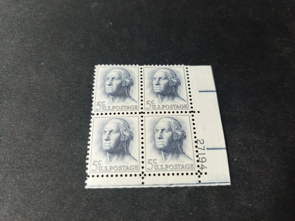 5 Cent Washington Blue Used US Stamps (1901-Now) for sale | eBay