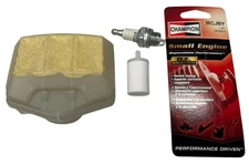 TUNE UP KIT FITS JONSERED 2165, 2065, 2166 FUEL FILTER,  AIR FILTER, SPARK PLUG