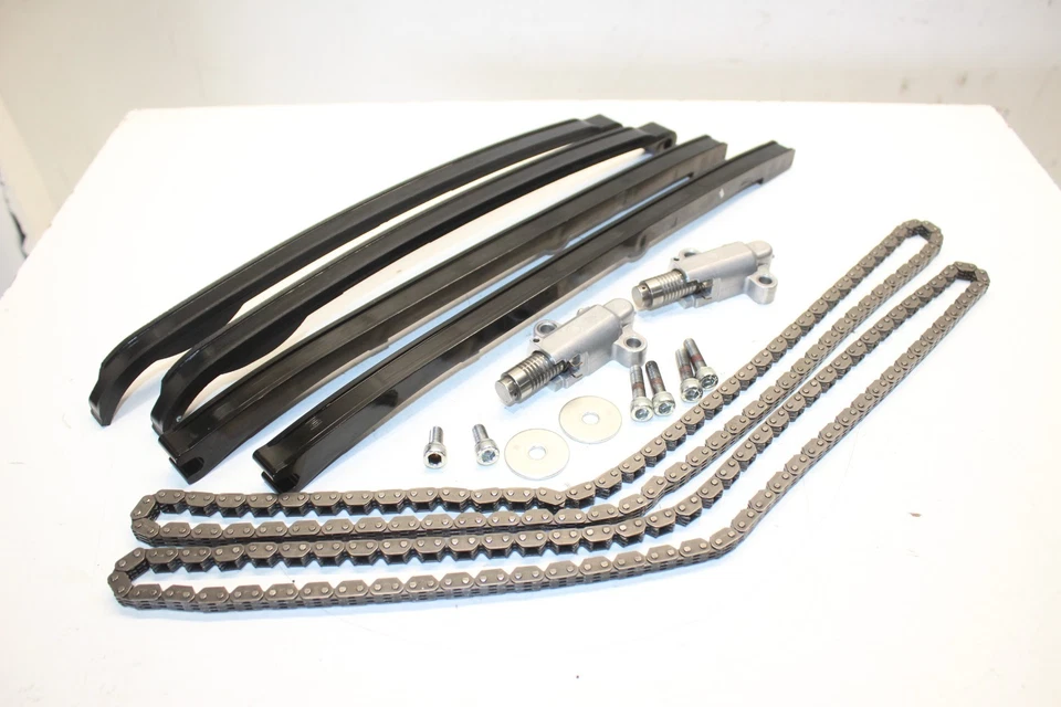 2010-2015 KAWASAKI VN 1700 VULCAN VOYAGER TIMING CHAIN TENSIONER GUIDE SET OEM - Image 2 of 4