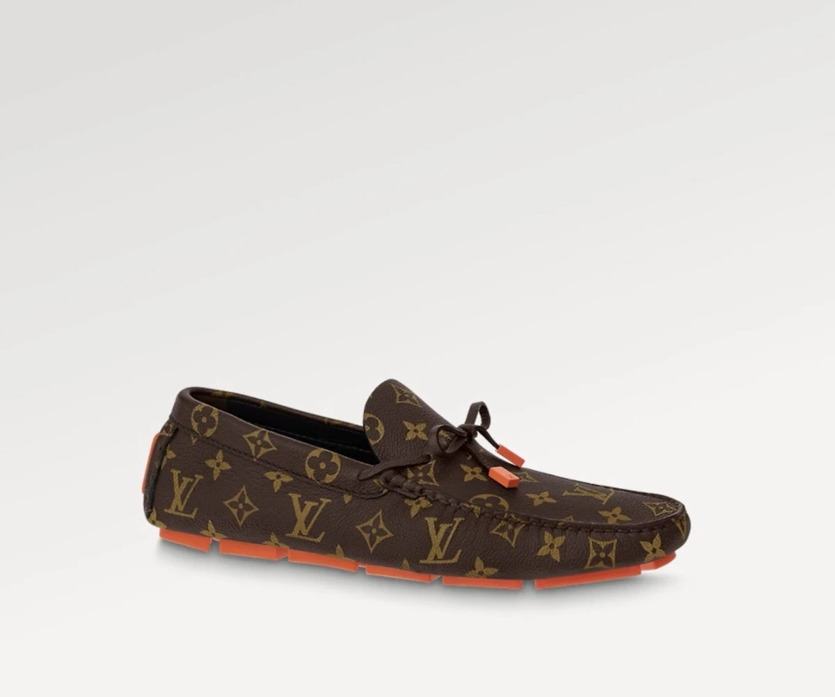 Louis Vuitton Moccasin Brown Casual Shoes for Men for sale - eBay
