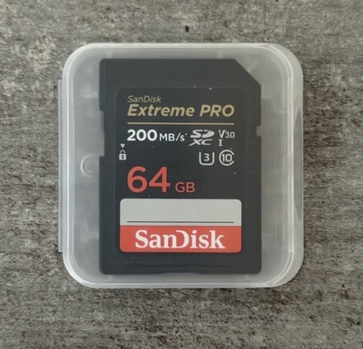 SanDisk Extreme PRO SDXC Speicherkarte 64 GB - Top Zustand