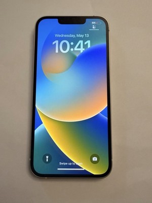 Apple iPhone 13 - 128 GB - Starlight (Unlocked) GOOD - A2482