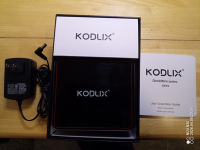 Kodlix GK45 Gemini Lake,Quad core 1.5, 4Gig Ram, Windows 10, 128g harddrive NVMe