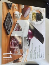 MU Vegetable Chopper  Slicer 11-Piece Food Chopper Dicer Spiralizer Kitchen Cut