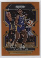 2022 Panini Prizm WNBA Orange Prizm 22/49 Lexie Brown #57 11ba