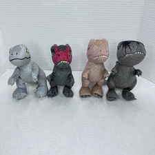 Jurassic World Dominion Mini Plush 6" Lot Of 4 Dinosaur Toys T Rex