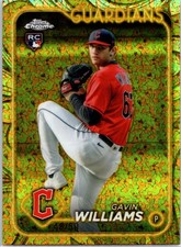 2024 Topps Gilded Collection #105 Gavin Williams Gold Mini Diamond #/50