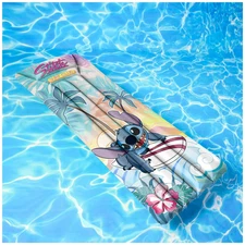 SwimWays Disney Stitch Suntanner Pool Float for Adults and Teens Age 14 & up