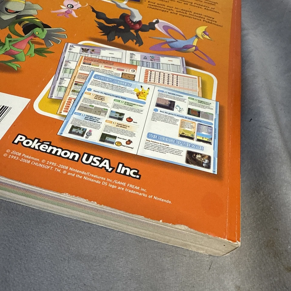 Pokemon Mystery Dungeon Explorers Of Time Darkness Nintendo DS Guía de Estrategia Foto 4 de 4