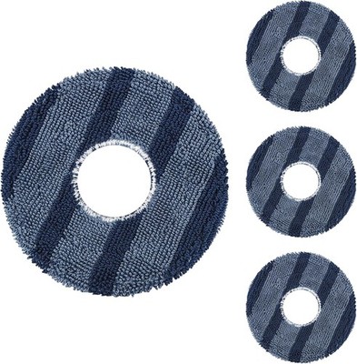 4 Pack Washable Robot Vacuum and Mop Pads for EUFY C20 Omni Robot Vacuum High