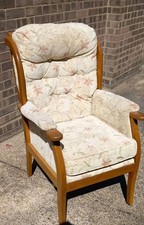 High Rise Back Support  Armchair, Sturdy,Solid and very comfy, great condition