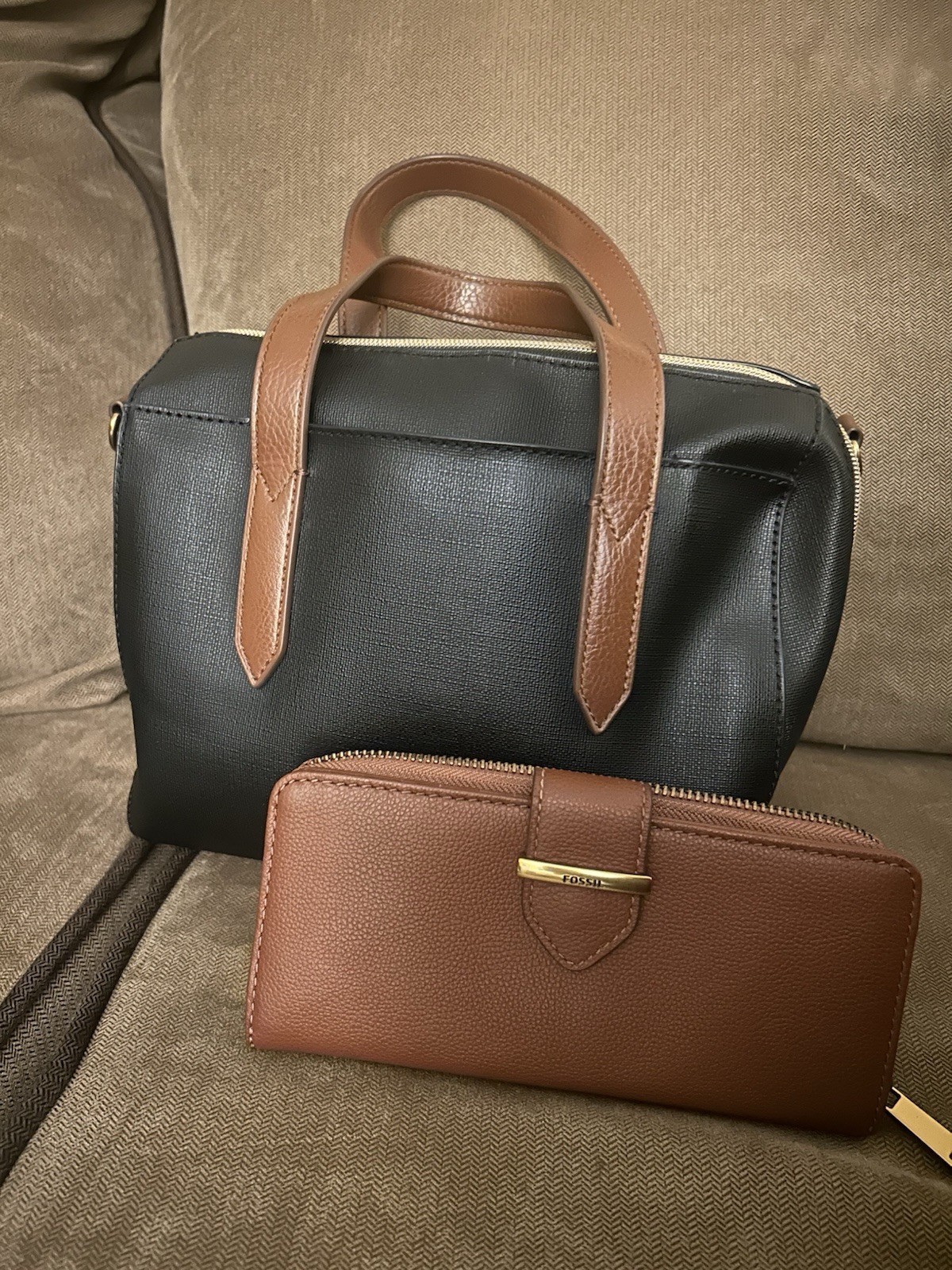 Fossil Sydney Satchel Crossbody With Wallet