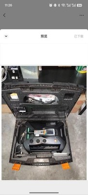   1PCS 100% TEST Testo 350 (O2 CO SO2 NO NO2)flue gas analyzer #N1797P YF
