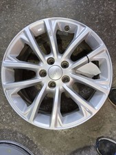 2020-2022 Jeep Cherokee Wheel Rim 17x7 Aluminum 10 Spoke Painted Silver Opt Wfm