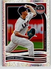 Cooper Williams 2024 Panini Stars & Stripes USA Baseball Opening Day 57
