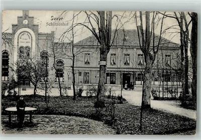 13310148 - 2942 Jever Schuetzenhof Photo Postcard Glue Loosens 1917