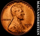 1955-S Lincoln Wheat Cent- Choice Gem Brilliant Uncirculated No Reserve #i9333