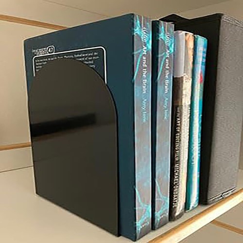 2 sujetalibros de metal para estanterías, bibliotecas, escuelas y escritorios - Picture 4 of 4