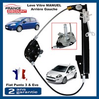 Fensterheber Manuell Hintere Links Fiat Punto III -12 Grande 05-15 = 51723324