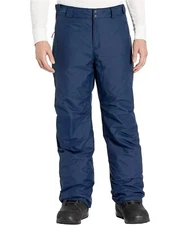 Columbia X5610 Mens Blue Bugaboo IV Snow Insulated Ski Pant Size L Regular