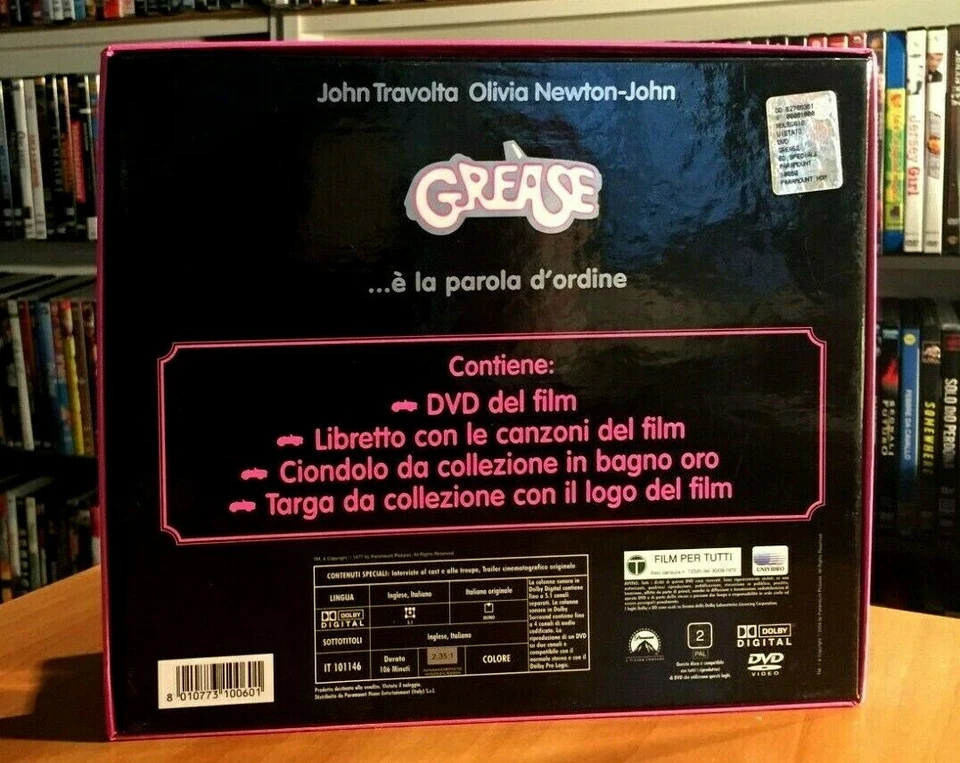 GREASE (1978) EDIZIONE SPECIALE DA COLLEZIONE COFANETTO E DVD OTTIME CONDIZIONI - Immagine 2 di 4