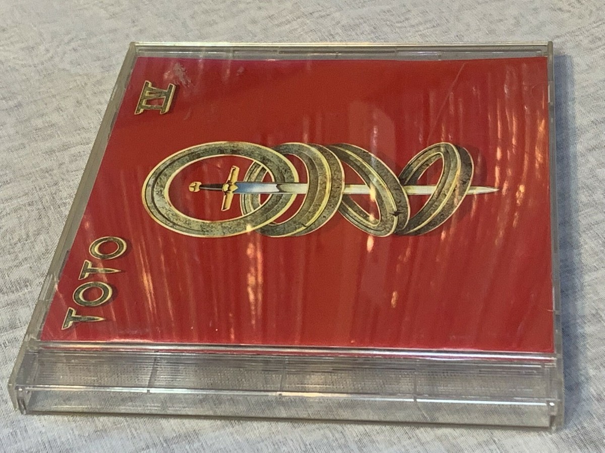 TOTO IV JAPAN 24k GOLD SBM CD SRCS6997 w/ PS Booklet +