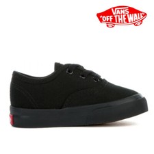NEW VANS AUTHENTIC TD BLACK BLACK INFANT SIZE SALE 100 AUTHENTIC NO BOX