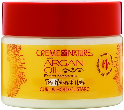 Creme Of Nature Moroccan Argan Oil Shea Butter Hair Shine Shampoo Snot Curl Care - Picture 13 of 62