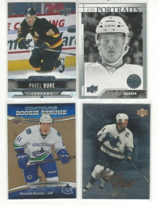 2017-18 Upper Deck UD Portraits #P58 Brock Boeser Vancouver 